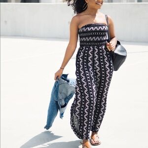 Urban Outfitters smocked jumpsuit sz M